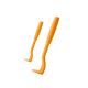 Hunter Zeckenhaken Ajka 2er Set Orange