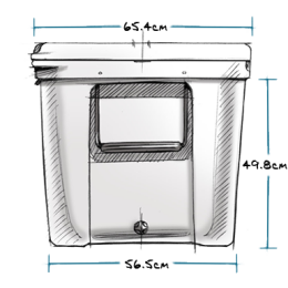 Yeti K&uuml;hlbox Tundra 210 Wei&szlig;