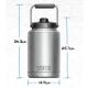 Yeti Trinkjug Rambler 1/2 Gallon (1,9 Liter) Navy
