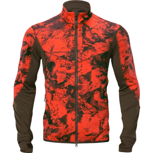 Härkila Herren Fleecejacke Wildboar Pro Camo AXIS MSP® Wildboar Orange/Shadow Brown