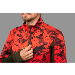 H&auml;rkila Herren Fleecejacke Wildboar Pro Camo AXIS MSP&reg; Wildboar Orange/Shadow Brown