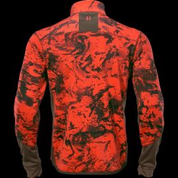 Hrkila Herren Fleecejacke Wildboar Pro Camo AXIS MSP Wildboar Orange/Shadow Brown L