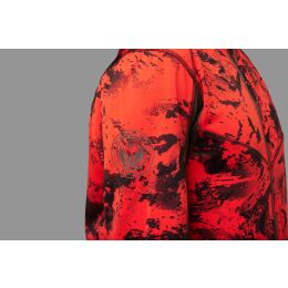 Hrkila Herren Fleecejacke Wildboar Pro Camo AXIS MSP Wildboar Orange/Shadow Brown L