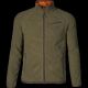 Seeland Herren Fleecejacke Vantage Reversible Pine Green/InVis Orange Blaze L