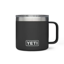 Yeti Tasse Rambler 14 Oz (414 ml) Schwarz