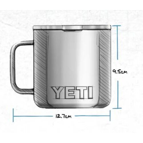 Yeti Tasse Rambler 14 Oz (414 ml) Weiß