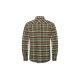 Blaser Herren Funktionshemd Charles Oliv-Rot Kariert XL