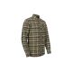 Blaser Herren Funktionshemd Charles Oliv-Rot Kariert XL