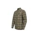 Blaser Herren Funktionshemd Charles Oliv-Rot Kariert XL
