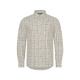 Blaser Herren Hemd Tristan Bordeaux/Blau Kariert S