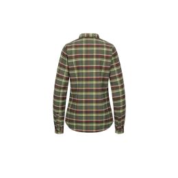 Blaser Damen Bluse Charlotte Oliv/Rot Kariert 36