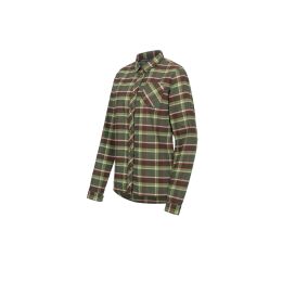 Blaser Damen Bluse Charlotte Oliv/Rot Kariert 36