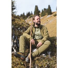 Blaser Herren Midlayer-Jacke Flash Dunkeloliv XXL