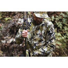 Blaser Herren Midlayer-Jacke Flash HunTec Camouflage XL