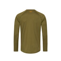 Blaser Herren Funktions-Langarmshirt 21 Dunkel Oliv XXL