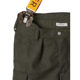 Chevalier Herren Hose Loden 2.0 Dark Green Melange