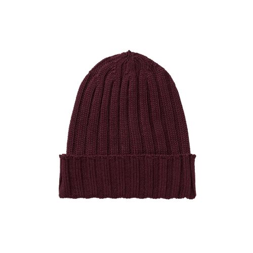 Chevalier Unisex Beanie Point Wine Red
