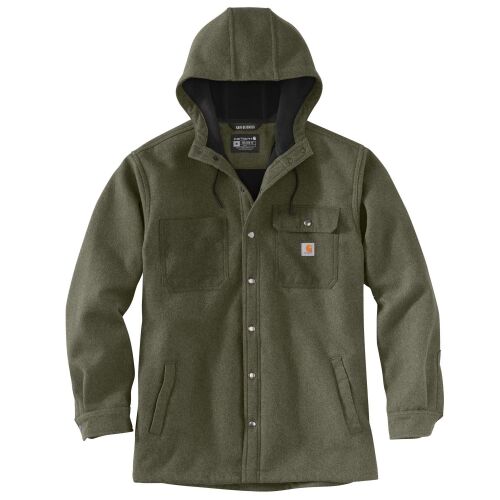 Carhartt Herren Kapuzen-Shirtjacke Wind & Rain Bonded