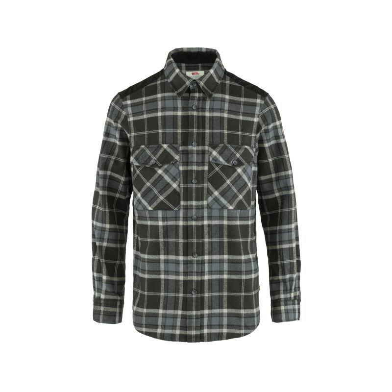 Fjllrven Herren Hemd vikTwill Shirt Black-Fog