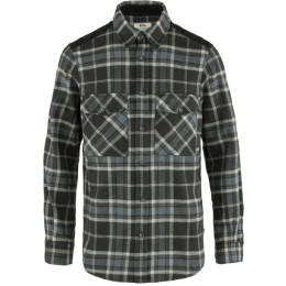 Fj&auml;llr&auml;ven Herren Hemd &Ouml;vikTwill Shirt Black-Fog