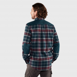 Fj&auml;llr&auml;ven Herren Hemd &Ouml;vikTwill Shirt Black-Fog