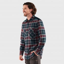 Fj&auml;llr&auml;ven Herren Hemd &Ouml;vikTwill Shirt Black-Fog