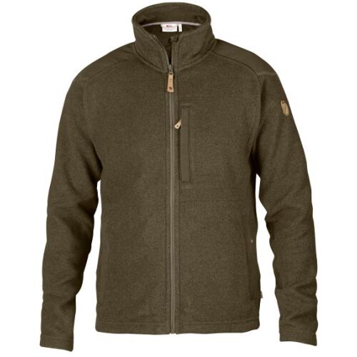 Fjällräven Herren Jacke Buck Fleece Dark Olive XXL