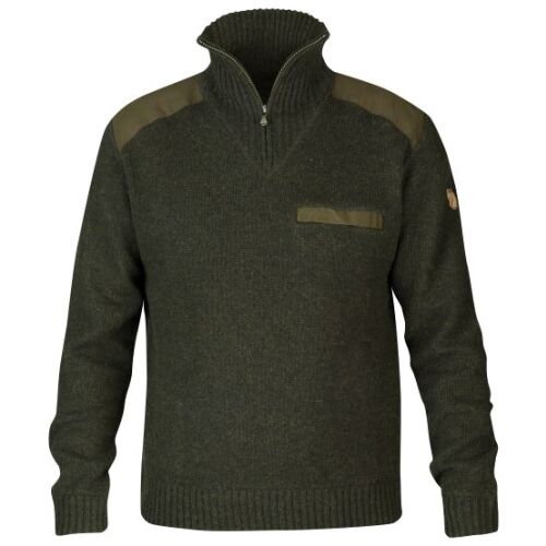 Fjällräven Herren Pullover Koster Dark Olive XXL