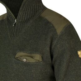 Fj&auml;llr&auml;ven Herren Pullover Koster Dark Olive XXL