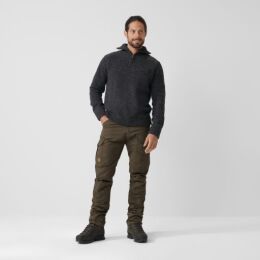 Fj&auml;llr&auml;ven Herren Pullover Koster Dark Olive XXL