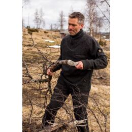 Fj&auml;llr&auml;ven Herren Pullover Koster Dark Olive XXL