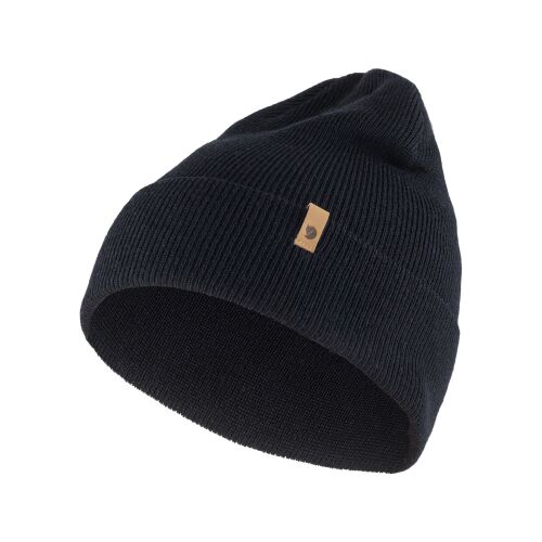 Fjällräven Unisex Strickmütze Classic Dark Navy OneSize Dark Navy OneSize