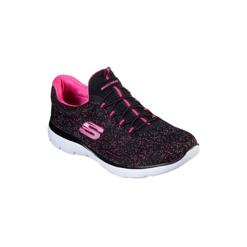 Skechers Damen Sneaker Summits Lovely Sky Schwarz/Pink b, 59,95 €