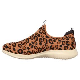 Skechers Damen Sneaker Ultra Flex Wild Expedition Leopard