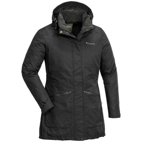 Pinewood Damen Parka Wilda Schwarz