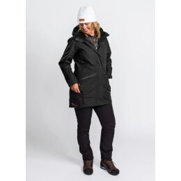 Pinewood Damen Parka Wilda Schwarz