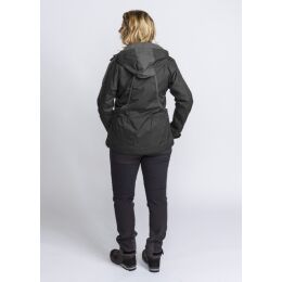 Pinewood Damen Jacke Dog Sports 2.0 Moosgr&uuml;n/Schwarz XL