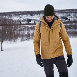 Fj&auml;llr&auml;ven Herren Jacke Skogs&ouml; Padded Dark Grey M