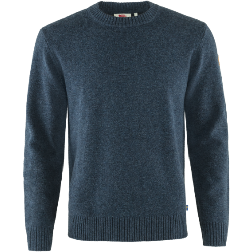 Fjällräven Herren Pullover Övik Round-neck Navy XL