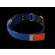 WowWow Hundehalsband mit integrierter Leine Blau 46-66 cm Halsumfang
