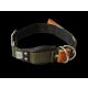 WowWow Hundehalsband mit integrierter Leine Khaki 33-37 cm Halsumfang