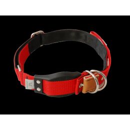 WowWow Hundehalsband mit integrierter Leine Rot