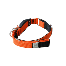 WowWow Hundehalsband mit integrierter Leine Orange