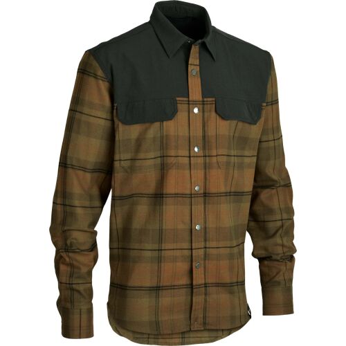 Northern Hunting Herren Hemd Kjall Braun M