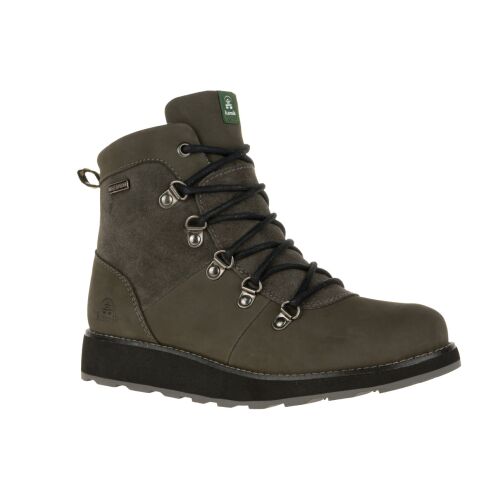 Kamik Damen Lederschuh Ariello Charcoal-Charbon 41