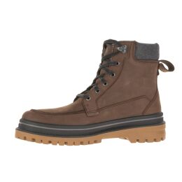 Kamik Herren Lederschuh Tysong Dark Brown-Brun Fonce 41