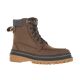 Kamik Herren Lederschuh Tysong Dark Brown-Brun Fonce 41
