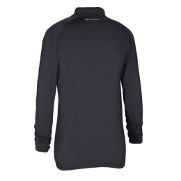Deerhunter Unisex Heat Langes Unterhemd mit Rei&szlig;verschluss Schwarz M
