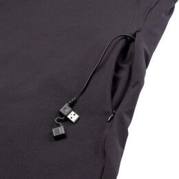 Deerhunter Unisex Heat Langes Unterhemd mit Rei&szlig;verschluss Schwarz M