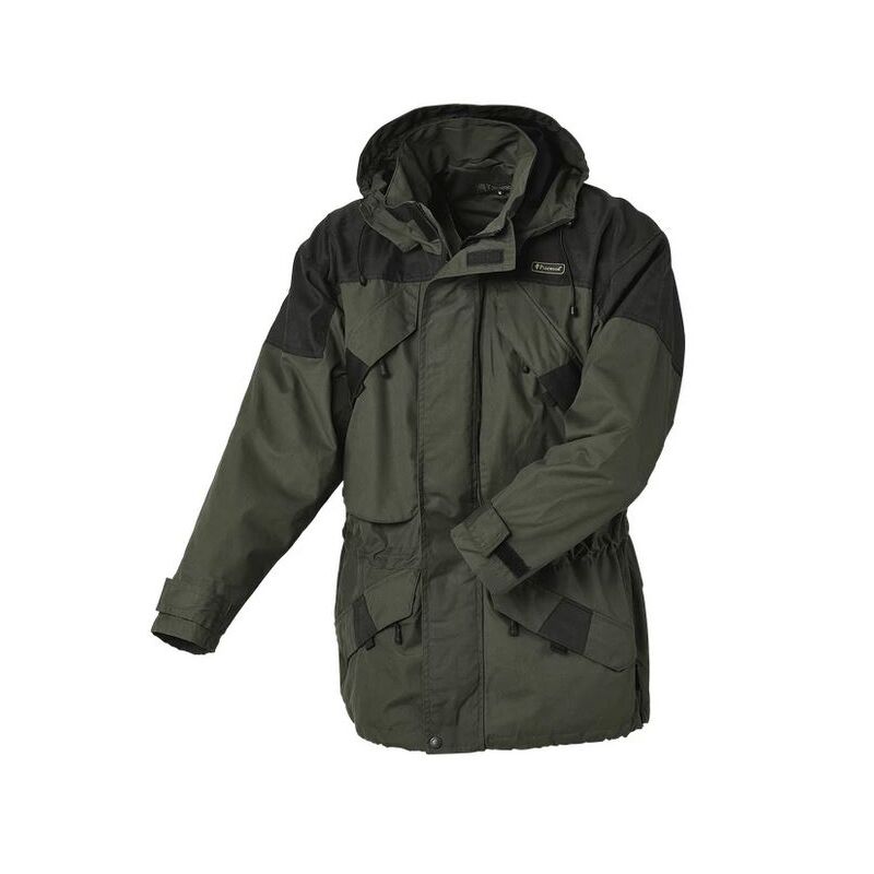 Giacca Lappland Extreme 2.0 Pinewood - Verde Muschio/Nero - Antivento E Impermeabile Per Uscire All'Aperto